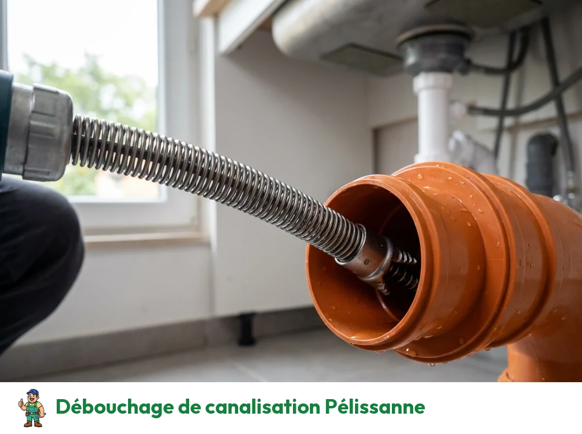 Débouchage de canalisation à Pélissanne