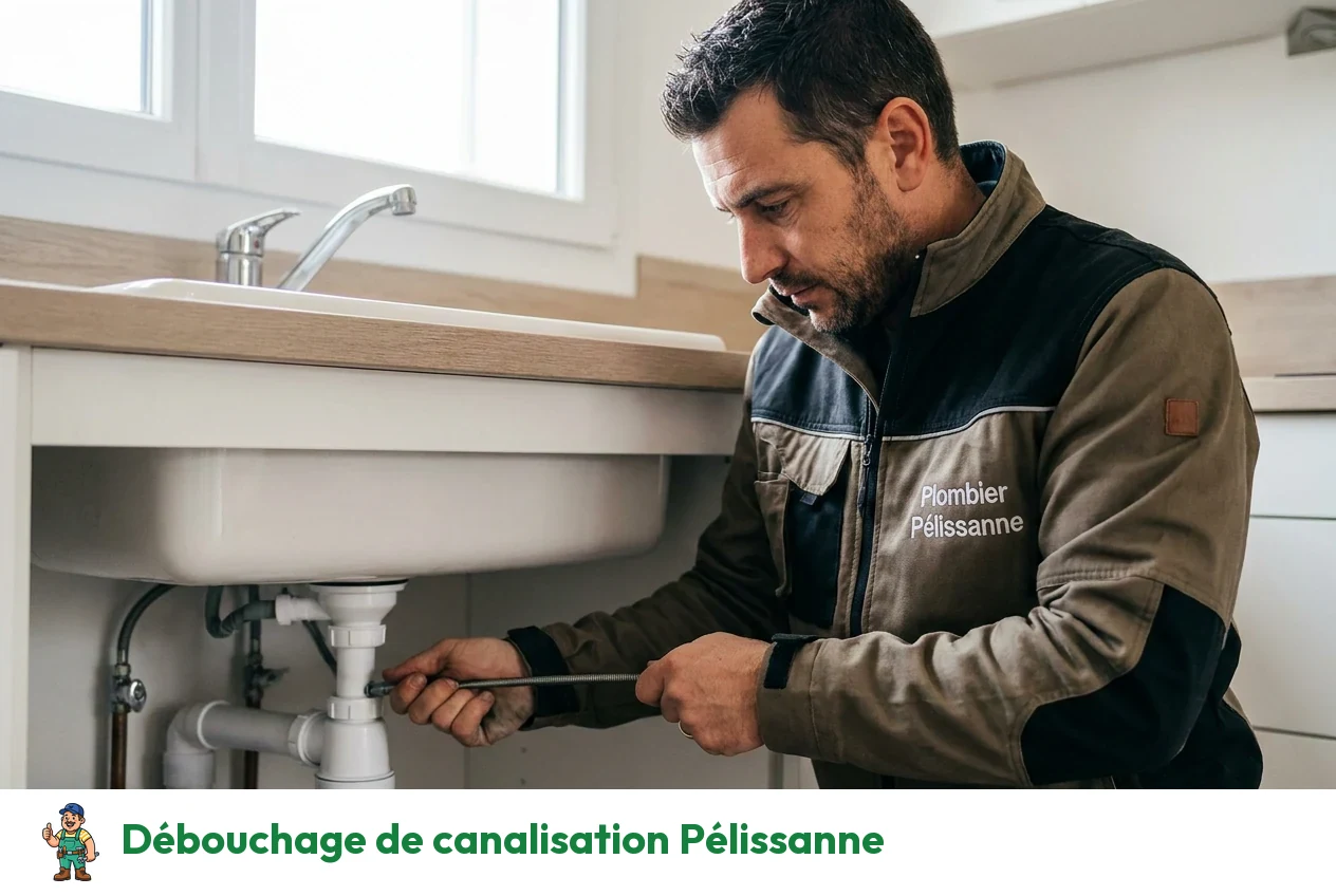 Débouchage de canalisation à Pélissanne