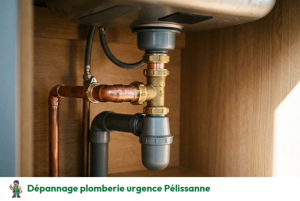 Dépannage plomberie urgence à Pélissanne