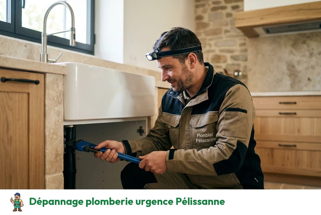 Dépannage plomberie urgence à Pélissanne