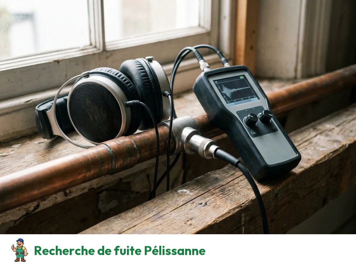 Recherche de fuite à Pélissanne