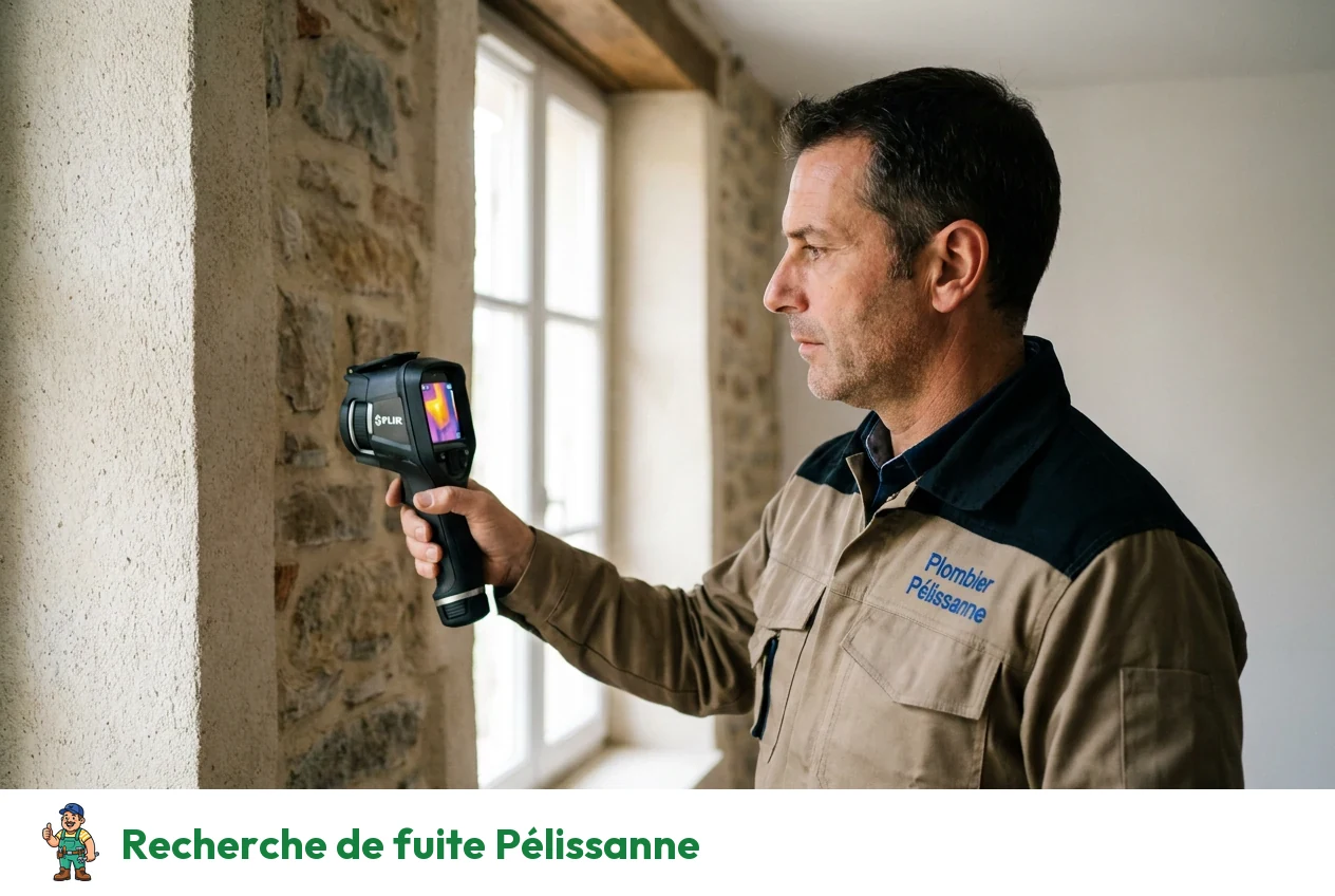 Recherche de fuite à Pélissanne