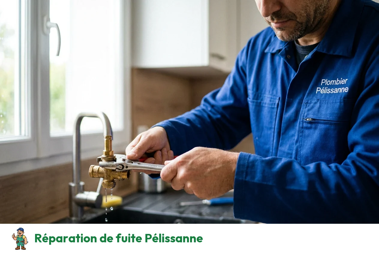 Réparation de fuite à Pélissanne